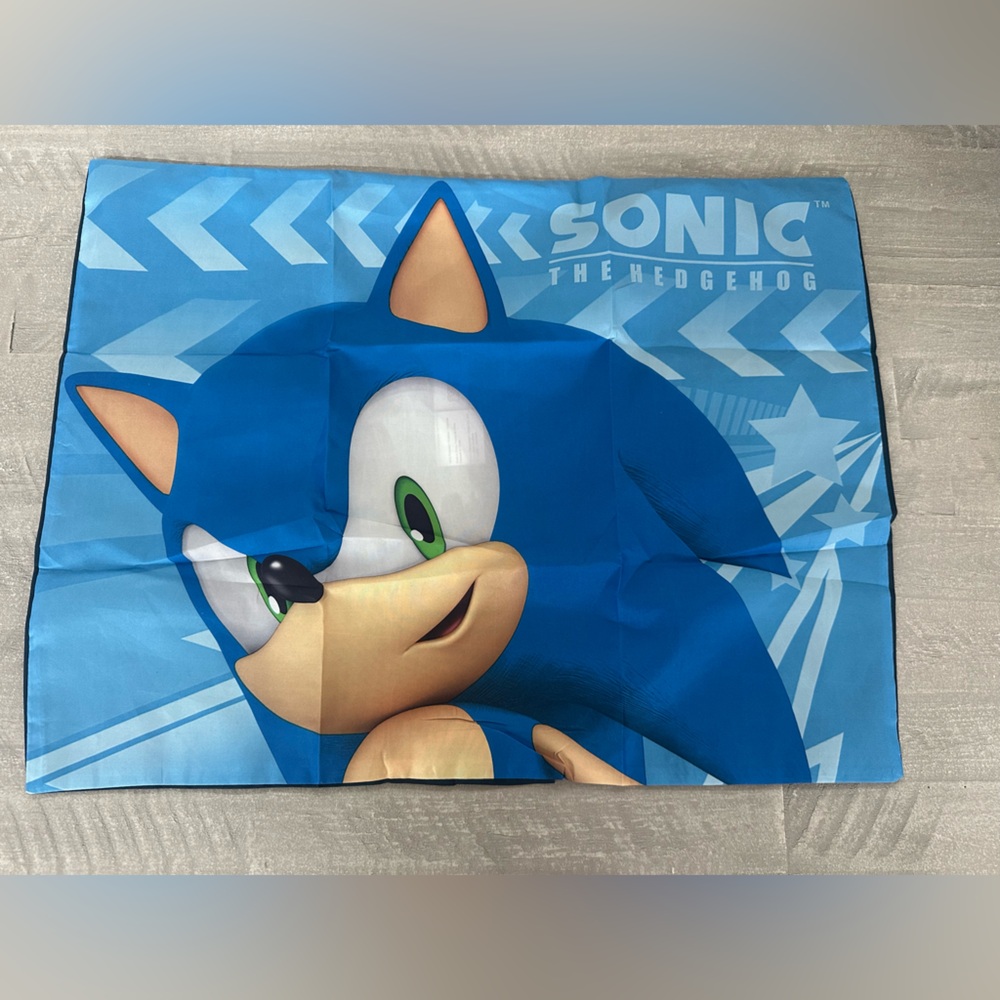 Sonic The Hedgehog Pillow Sham NWOT